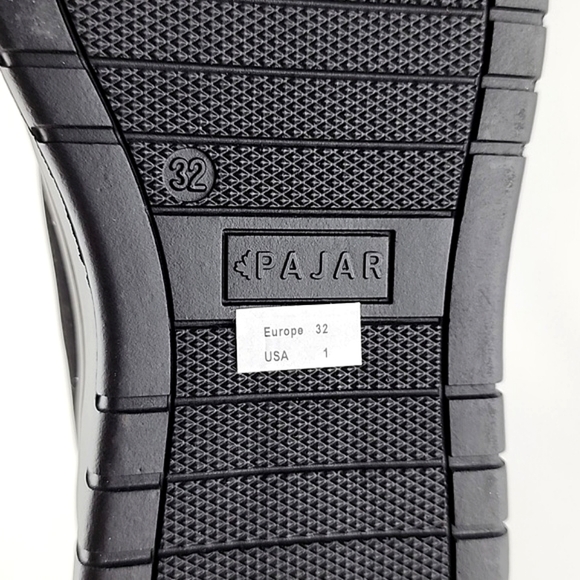 PAJAR Youth Black Winter Waterproof Boots Velcro Insulated Rated -30c Size US 1 - Picture 10 of 16